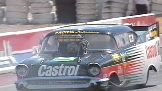 #ThrowbackThursday: Victor Bray vs Peter Gratz at Eastern Creek - 1995
ANDRA #ThrowbackThursday: 1995 was an epic year so were going back to the well again! This week is the Top Doorslammer final from the Grand Finals at Eastern Creek Raceway (now known as Sydney Motorsport Park) between Victor Bray and Peter Gratz. In the words of the great Darrell Eastlake, IM NOT SURE! IM NOT SURE! #ThrowbackThursday: Victor Bray vs Peter Gratz at Eastern Creek - 1995
