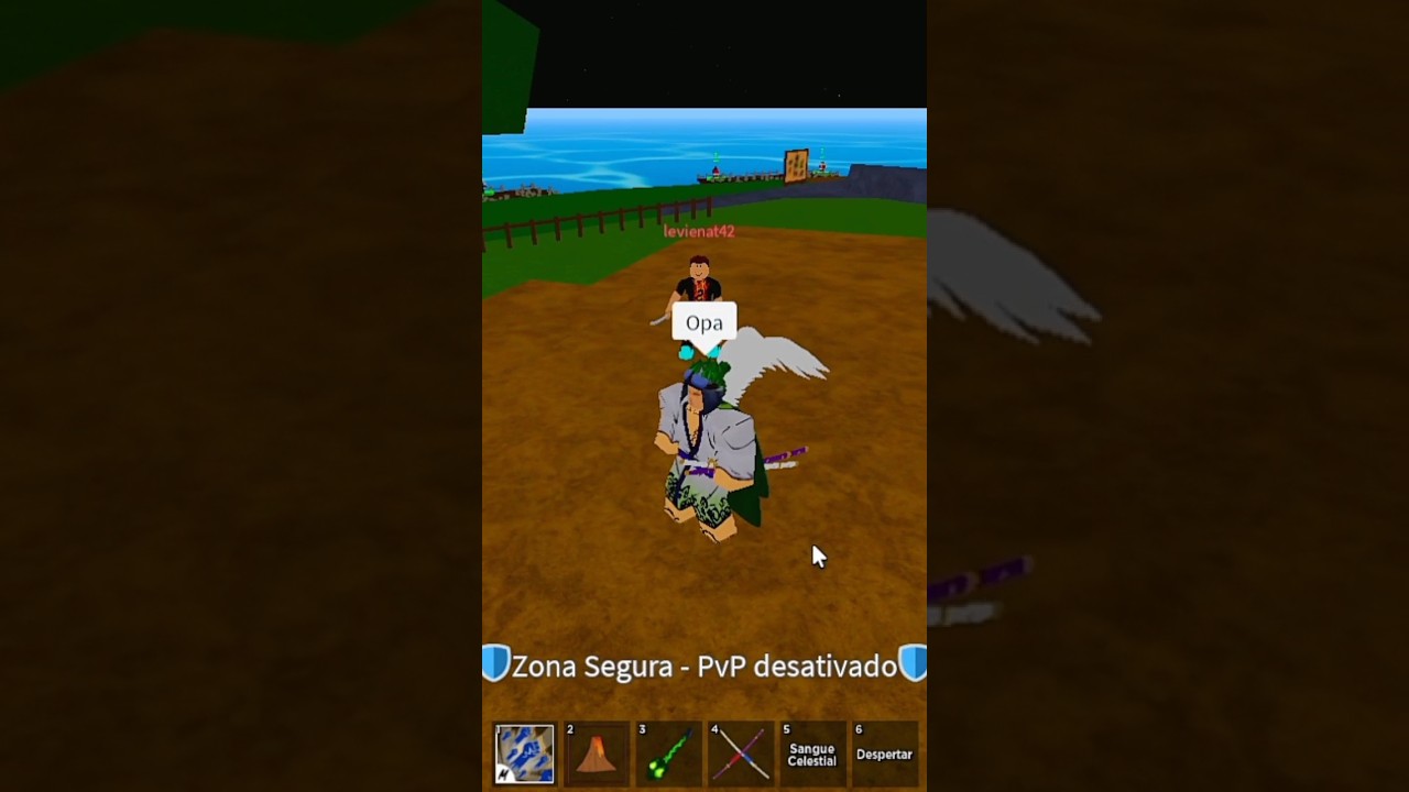 Servidor fantasma no BLOX FRUITS 😱 