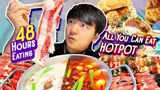 MUST TRY SUSHI, Chinese FRIED CHICKEN & All You Can Eat HOTPOT | 48 Hours Eating in Greater Seattle