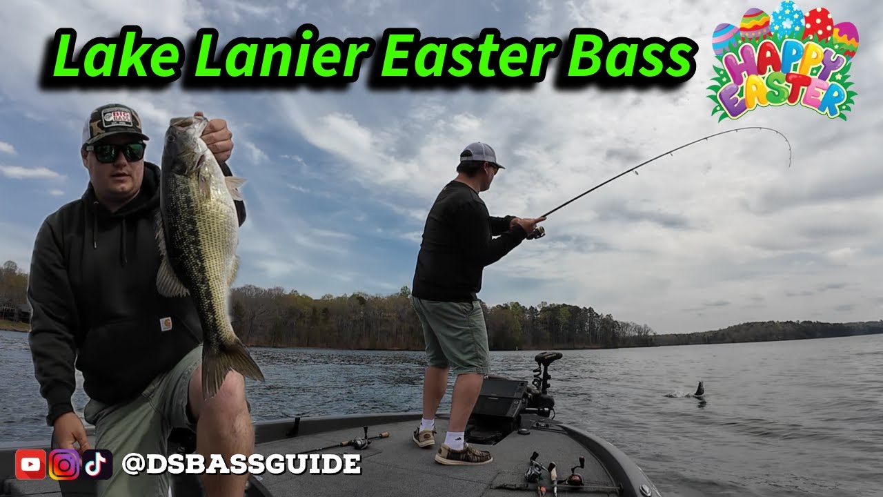 Bass Fishing Lake Lanier PRE SPAWN EASTER SCOPING SPECIAL