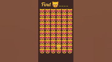 find 😽 #iqtes #code #quiz #puzzle #game #intelligencequotient #paheliyanemoji #emojichallenge