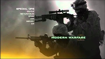 Call of Duty Modern Warfare 2 Soundtrack - Spec Ops Menu - HD