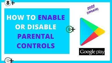 How to Enable or Disable Parental Controls on Google Play Store | Parental control |  updated 2022 |