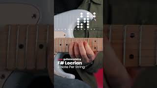 F# Locrian Scale (3 Note Per String) #guitarlessons
