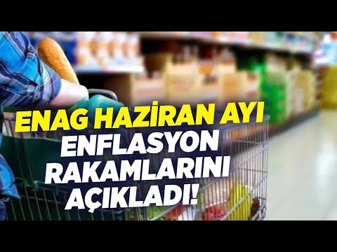 ENAG Haziran Ayı Enflasyon Rakamlarını Açıkladı! | KRT Haber