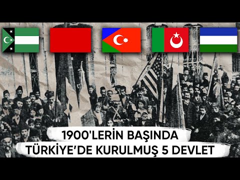 Osmanlı Yıkılırken Türkiye Sınırları İçinde Kurulmuş 5 Kısa Ömürlü Devlet