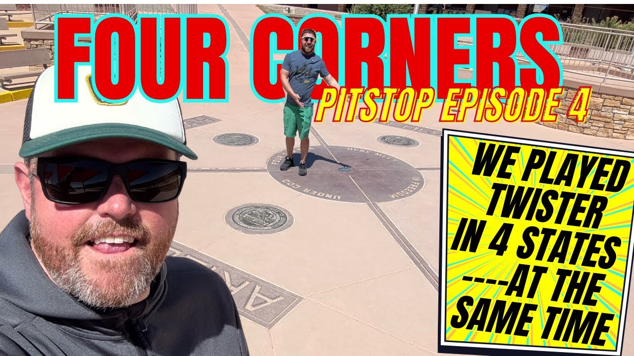 Played Twister in 4 States @ Four Corners Monument for Episode 4 of our RV Pitstop series!