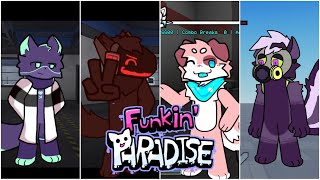 FNF : Kaiju Paradise FULL WEEK 3-4 (Gameplay)