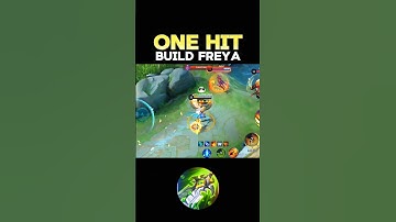 😱 WATCH THIS - ONE HIT BUILD FREYA 2024❓ ~ MLBB 🔥 #mobilelegends #onehitbuild #freya #shorts