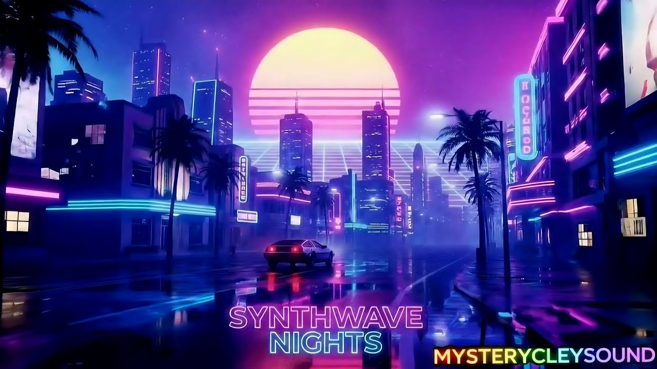 Moonlight Rewind – Synthwave Nights (Music Video) | MYSTERYCLEYSOUND