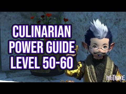 FFXIV 3.0 0790料理人50-60（パワーレベルガイド）