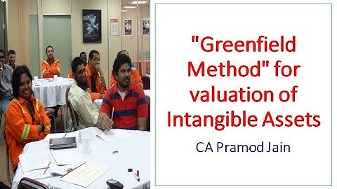 "Greenfield Method" for valuation of Intangible Assets I CA Pramod Jain