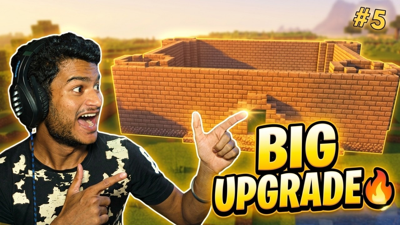 Finally I Built a CASTLE 😱 Minecraft Episode 5 - YouTube