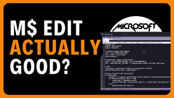 Microsoft Edit - The NEW Text Editor for Windows & Linux