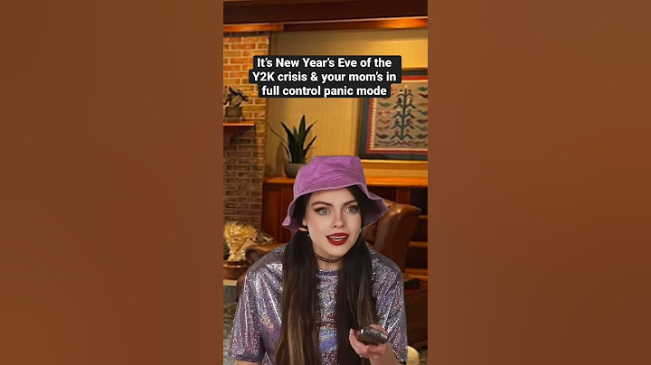 It’s New Year’s Eve of the #y2k crisis! #nostalgia #newyear