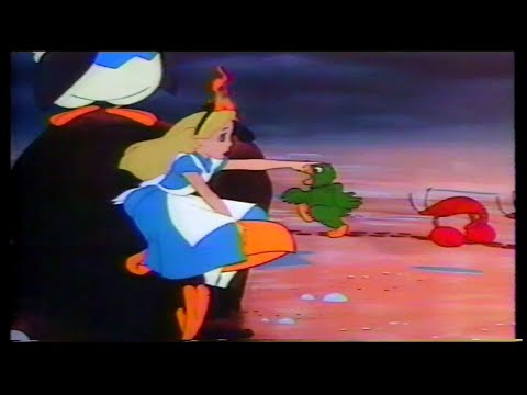 ふしぎの国のアリス　VHSビデオ　CM