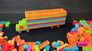 Satisfying DIY LEGO Truck | LEGO Building Blocks Video | #BuildingBlocksToys #LEGO SHIRINA TOYS