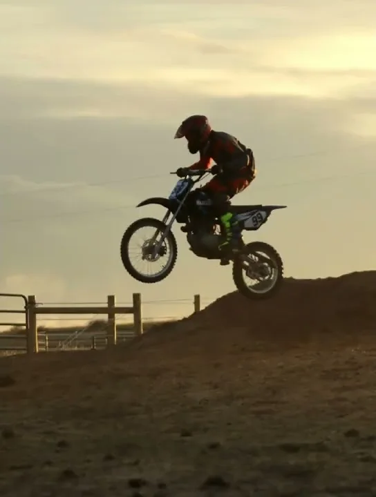 The Boys! Home Dirt Bike Track!