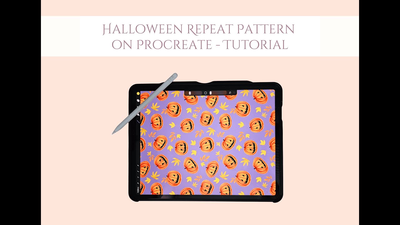 How to Make a Seamless Repeat Pattern in Procreate | Step by Step ...