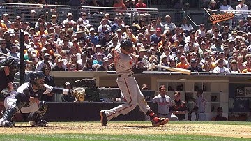 BAL@SD: Machado laces an RBI single into left field