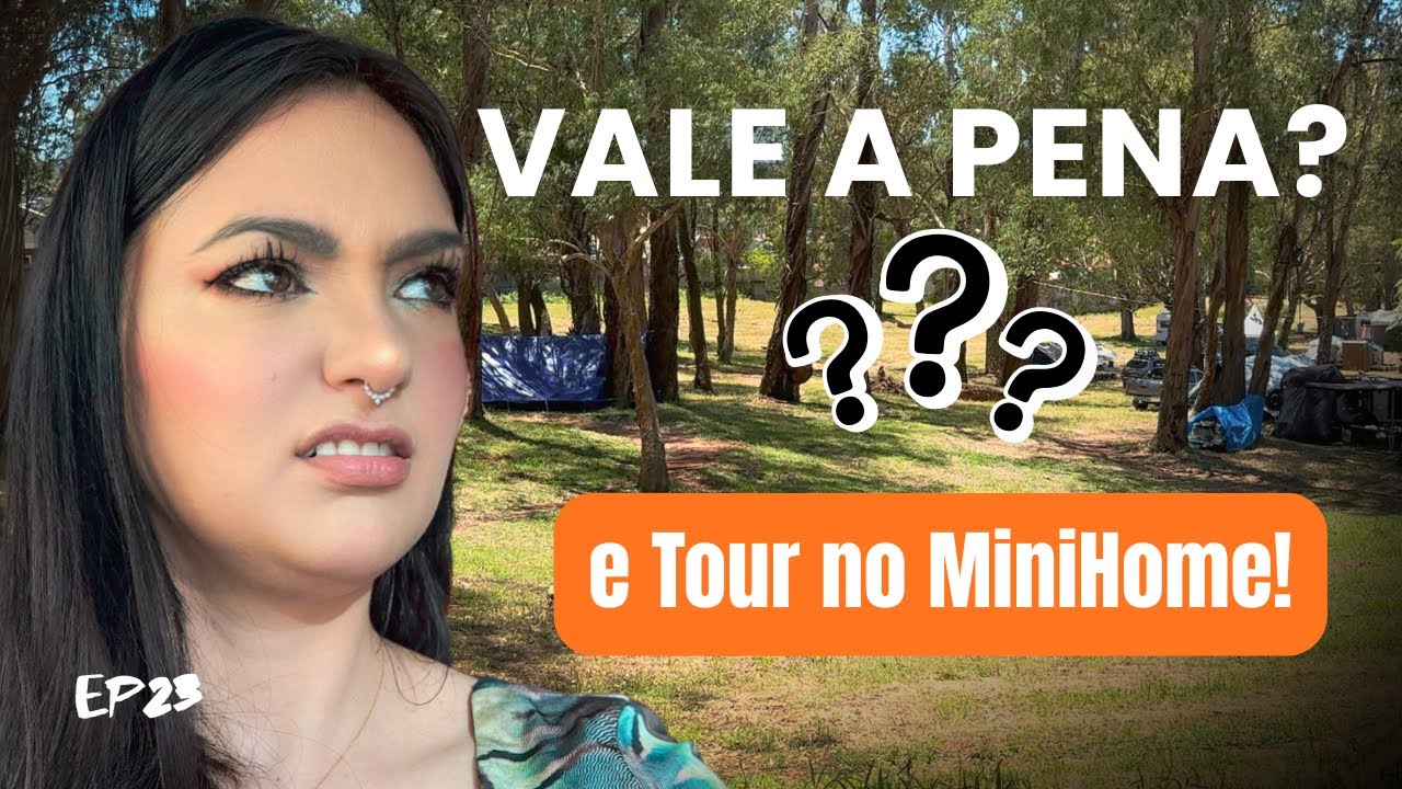 VALE A PENA ficar no Camping da EXPOMOTORHOME 2025? Tour no MiniHome