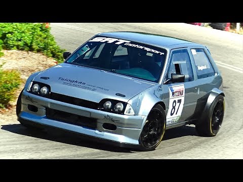 9.100RPM Citroen AX Maxi Evo 3 || Onboard 230Hp/840Kg "Hot Hatch"