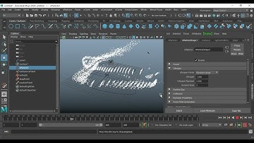 Creating a Particle effect | nParticle Tool | Arnold Render and Lighting Technique for Fast Render