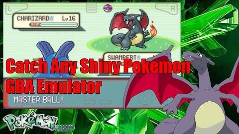 How To Catch All Shiny Pokemon In Pokemon Emerald On GBA Emulator Cheat Code