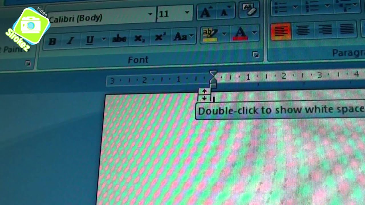 Microsoft Office убрать-добавить пробелы в начале листа - YouTube