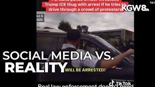 Social media plays central role in political showdown involving Portland ICE building