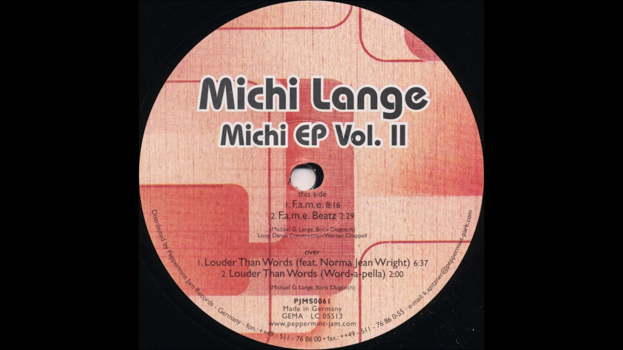 Michi Lange - Louder Than Words