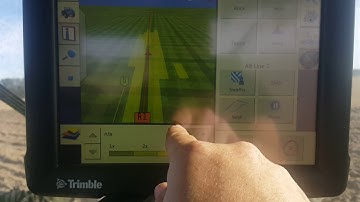 Trimble FMX Access Path 10 foot row 16 foot drive middle