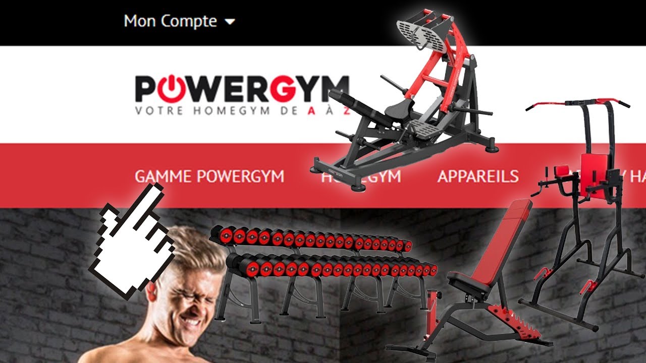 La gamme POWERGYM pour bien équiper votre homegym et salle de ...