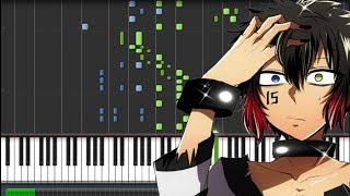 Video thumbnail of "【FULL】Nanbaka [ナンバカ] Opening - Rin! Rin! Hi! Hi! (Piano Synthesia + Sheet)"