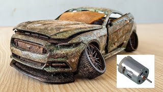 Ford Mustang Gt   Amazing Restoration Abandoned Model Car