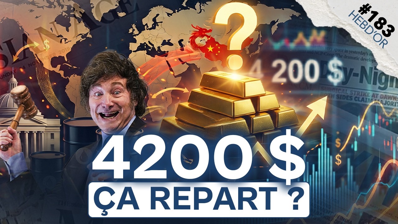L’or sous pression, la Fed en embuscade | Hebd’Or #183
