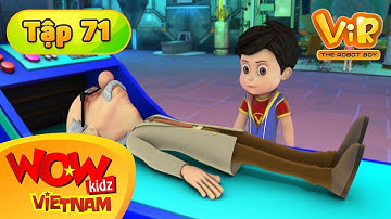 Cậu Bé Robot Tập 71 - Vir Xâm Nhập Vào Bộ Não Ông Nội - Hoạt Hình Tiếng Việt - Vir : The Robot Boy