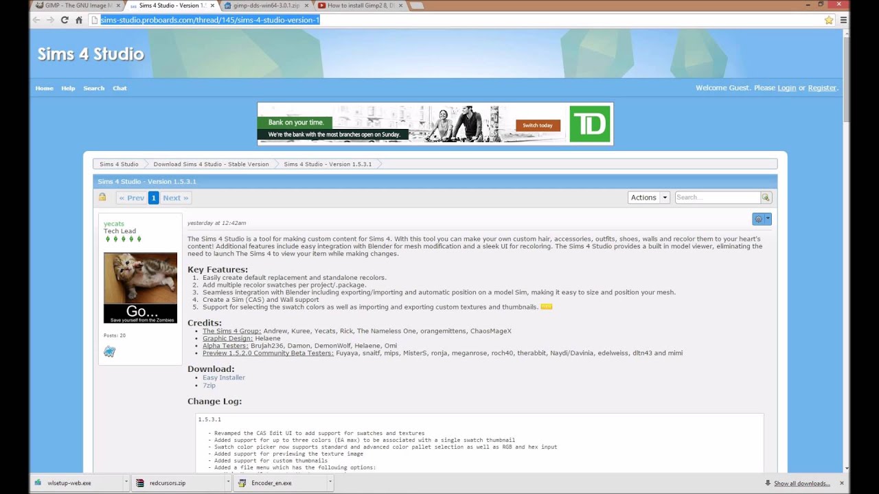 Sims 4 tutorial - Programs Needed - YouTube