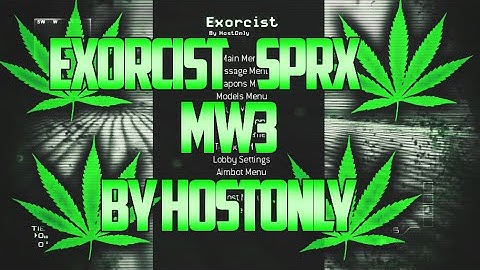 [MW3/1.24] Exorcist SPRX Menu + Download!