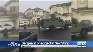 Roseville Police Arrest SoCal Sergeant in Sex Sting