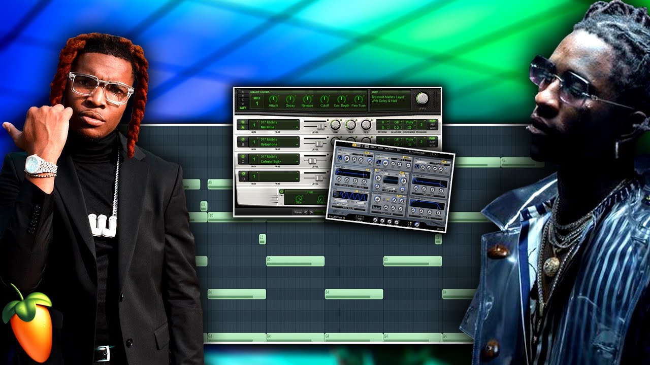 HOW TO MAKE HARD BEATS FOR YOUNG THUG, GUNNA & LIL KEED | FL STUDIO ...