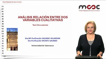 Análisis de la relación entre dos variables cualitativas: Test Chi cuadrado. Módulo 4