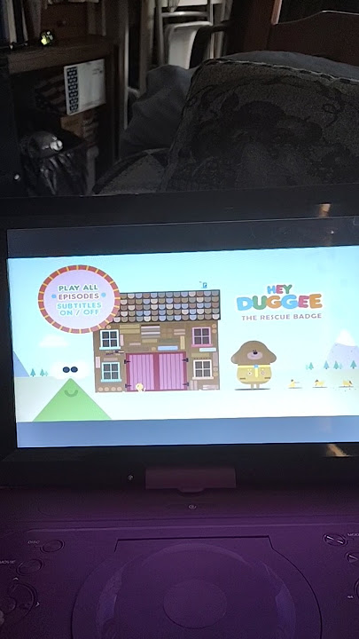 Hey Duggee: The Rescue Badge And Other Stories DVD Menu Walkthrough