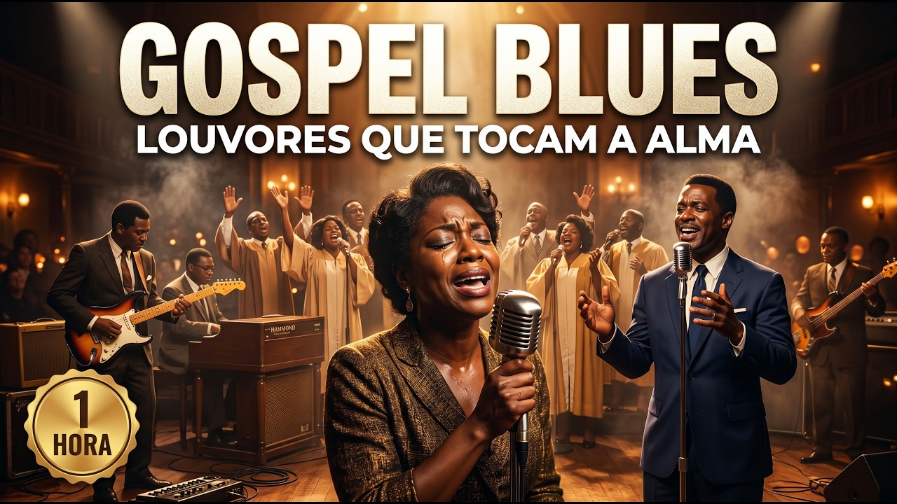 GOSPEL BLUES 🙏 1 HORA DE LOUVORES QUE TOCAM A ALMA E ACALMAM O CORAÇÃO ...