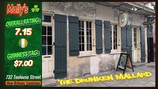 The Drunken Mallard visits Molly's Irish Pub on Toulouse Street in New Orleans, LA to find the CRAIC