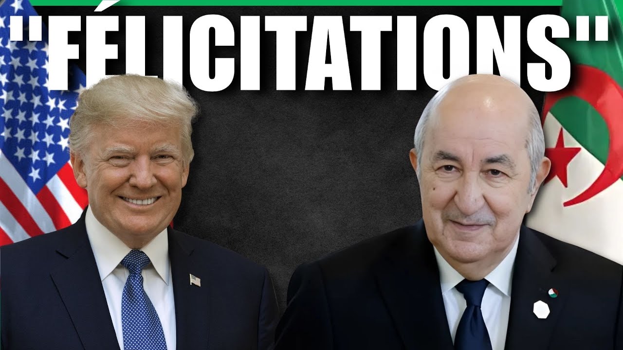 Donald Trump adresse un message à Abdelmadjid Tebboune