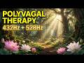 Full Body Vagal Reset ❯ 432Hz + 528Hz | Ancestral Flutes for Deep Healing