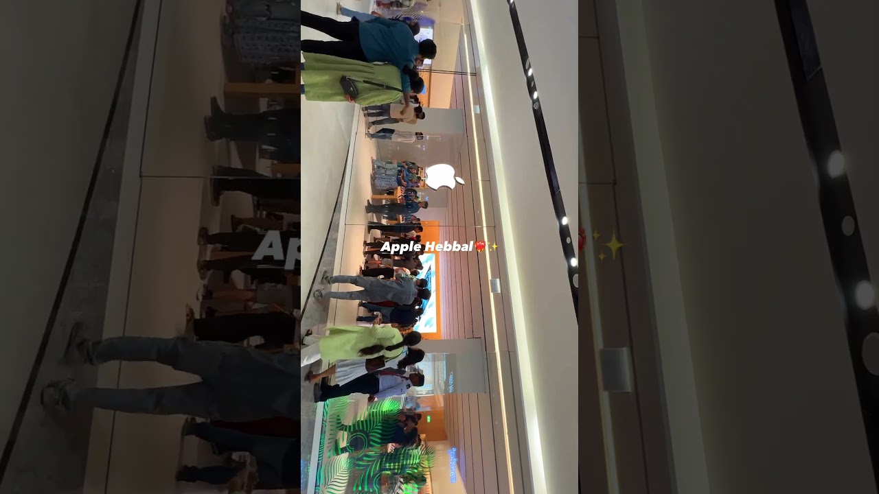  Apple’s 3rd Store in India Opens in Bangalore | Hebbal Apple Store First Look  