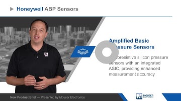 Honeywell ABP Amplified Basic Pressure Sensors — New Product Brief | Mouser