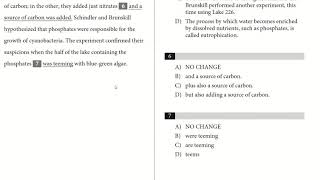 Practice Test 6   Writing   Problem 7